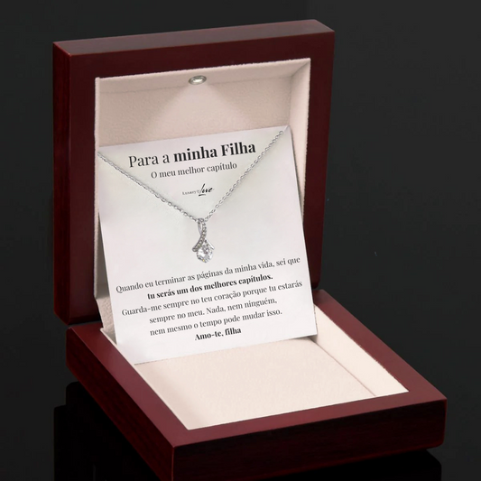 Colar Flor da Alma™ para a minha Filha (com dedicatória especial)