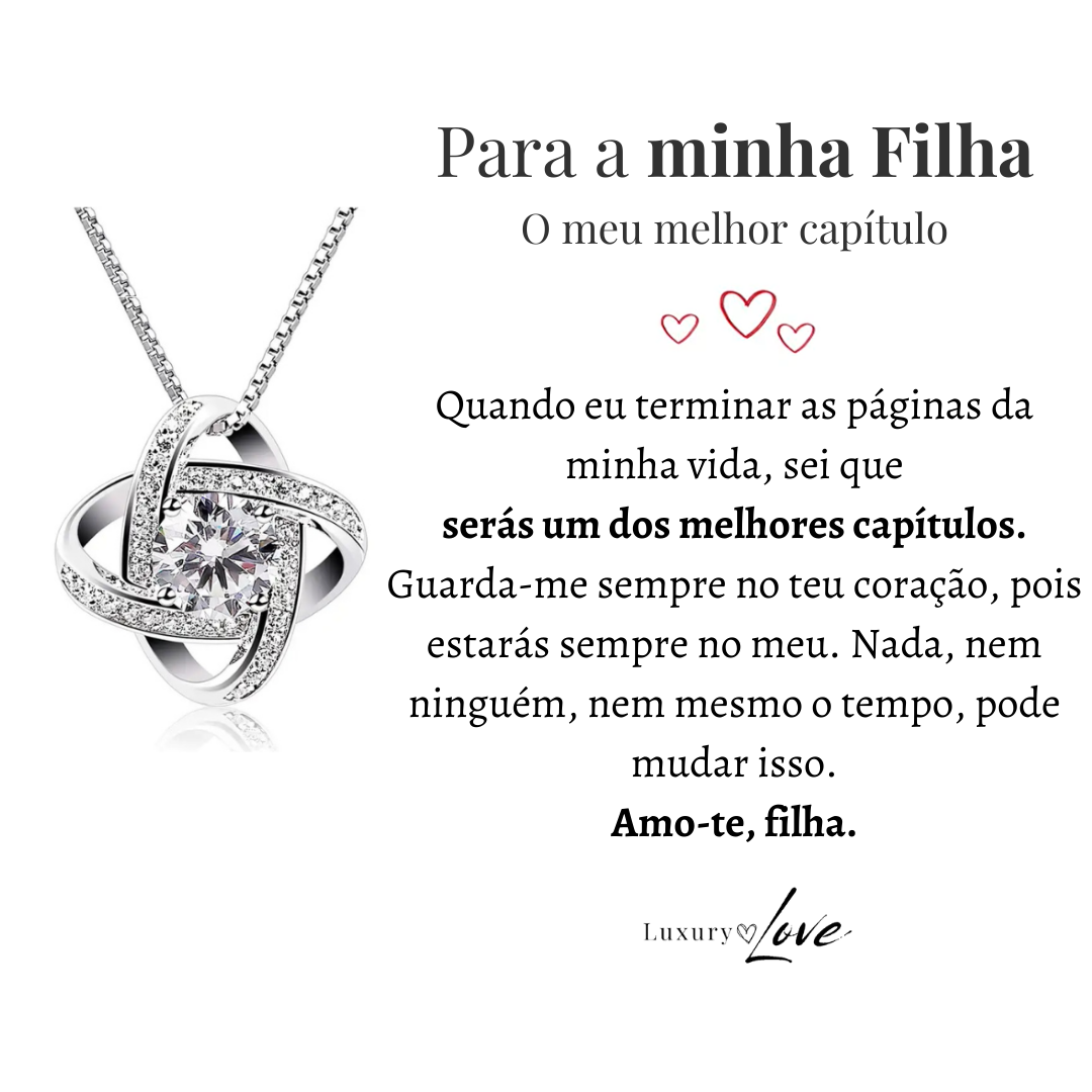 Colar Universo® para a minha Filha (com dedicatória especial)