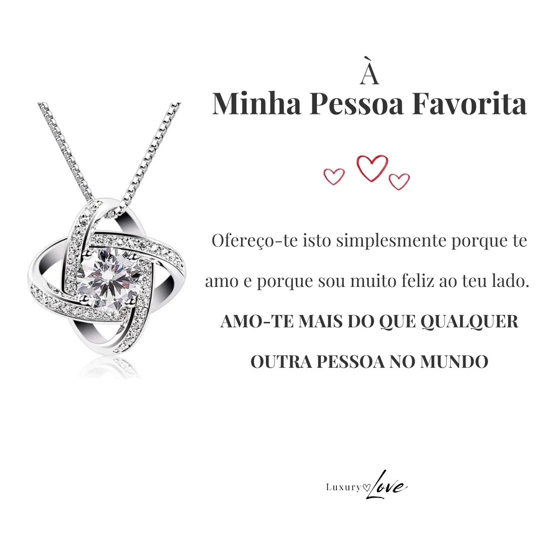 Colar Universo™ para o meu Amor (com dedicatória especial)