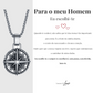 Colar Estrela do Norte® para o meu Homem (com dedicatória à escolha)