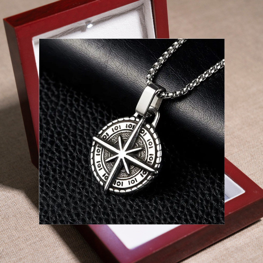 Colar Estrela do Norte® para o meu Homem (com dedicatória à escolha)