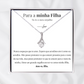 Colar Flor da Alma™ para a minha Filha (com dedicatória especial)