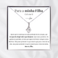 Colar Flor da Alma™ para a minha Filha (com dedicatória especial)