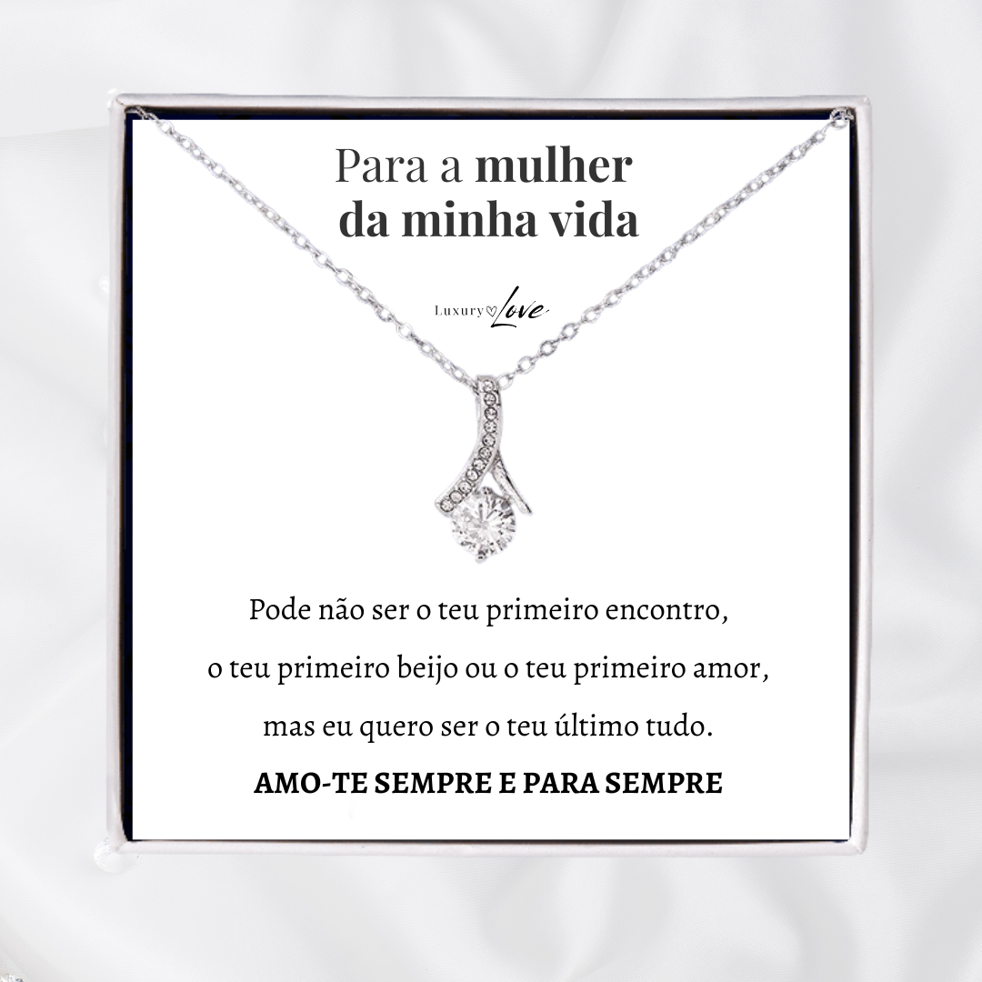 Colar Flor da Alma™ para o meu Amor (com dedicatória especial)