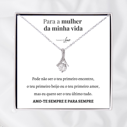 Colar Flor da Alma™ para o meu Amor (com dedicatória especial)