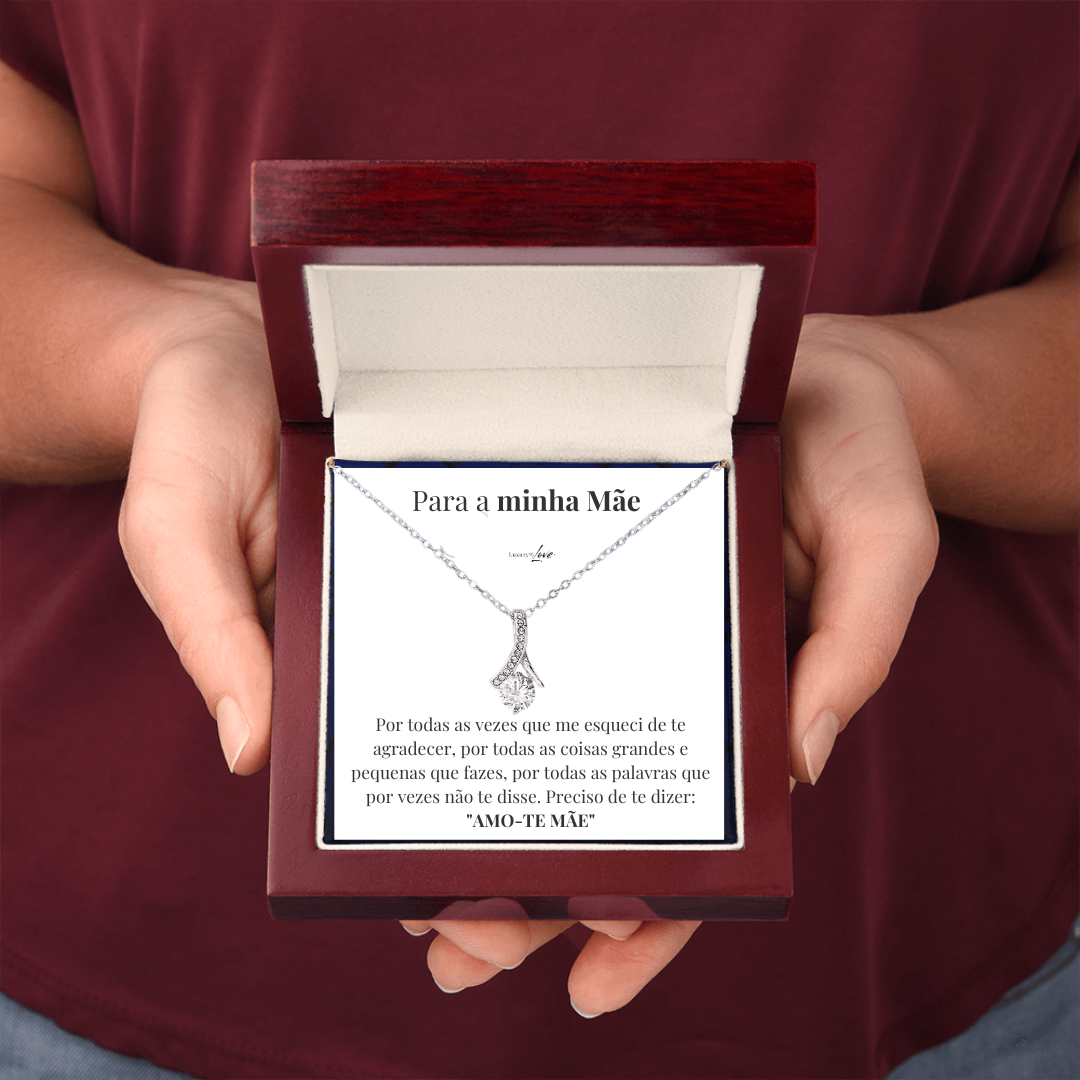 Colar Flor da Alma™ para a minha Mãe (com dedicatória especial)
