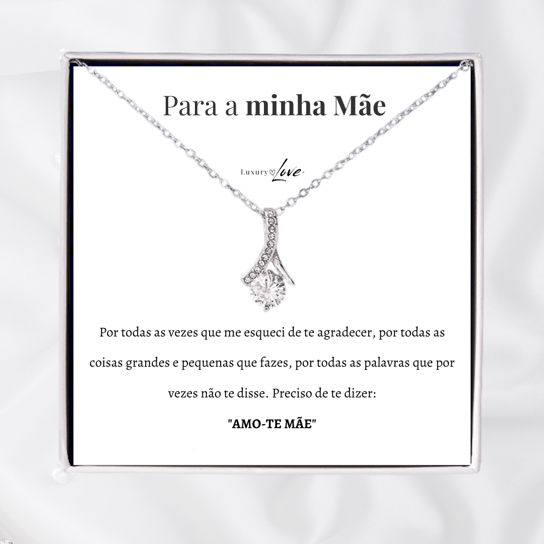 Colar Flor da Alma™ para a minha Mãe (com dedicatória especial)