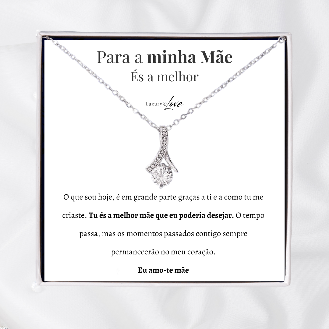 Colar Flor da Alma™ para a minha Mãe (com dedicatória especial)