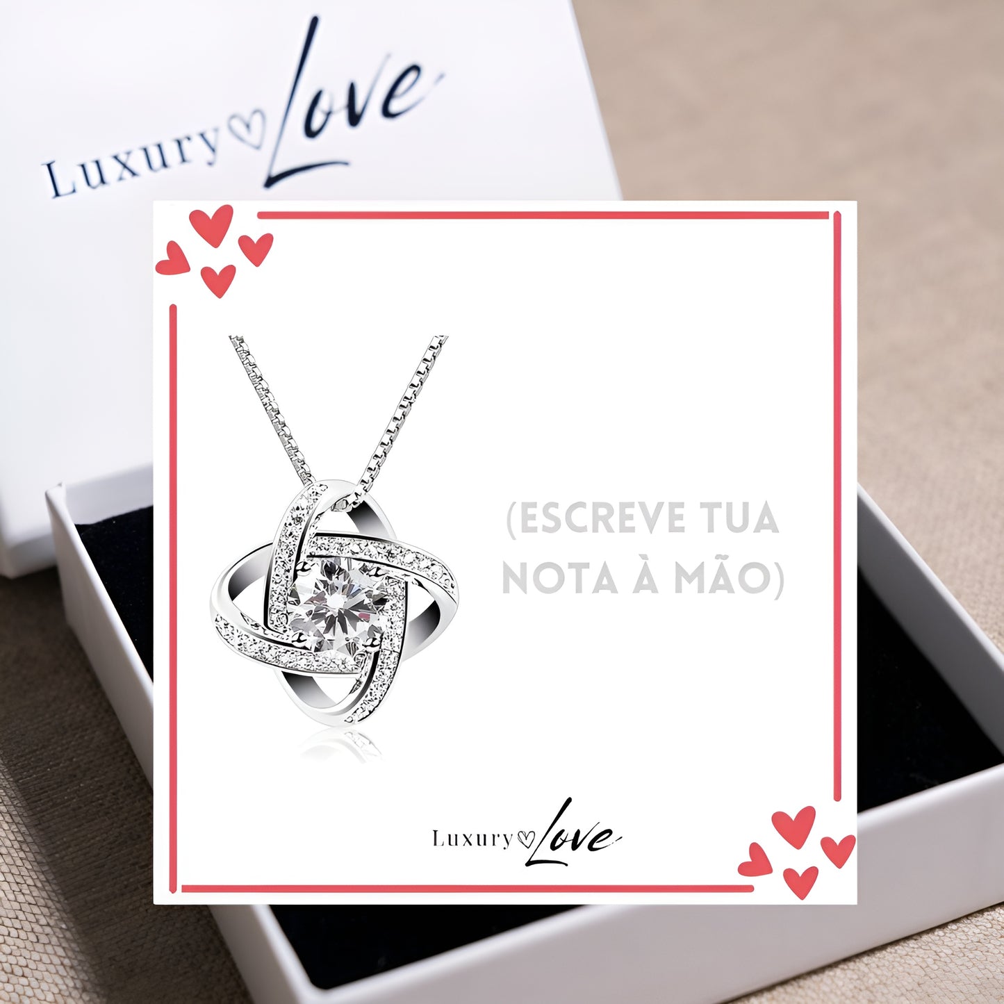 Colar Universo™ para o meu Amor (com dedicatória especial)