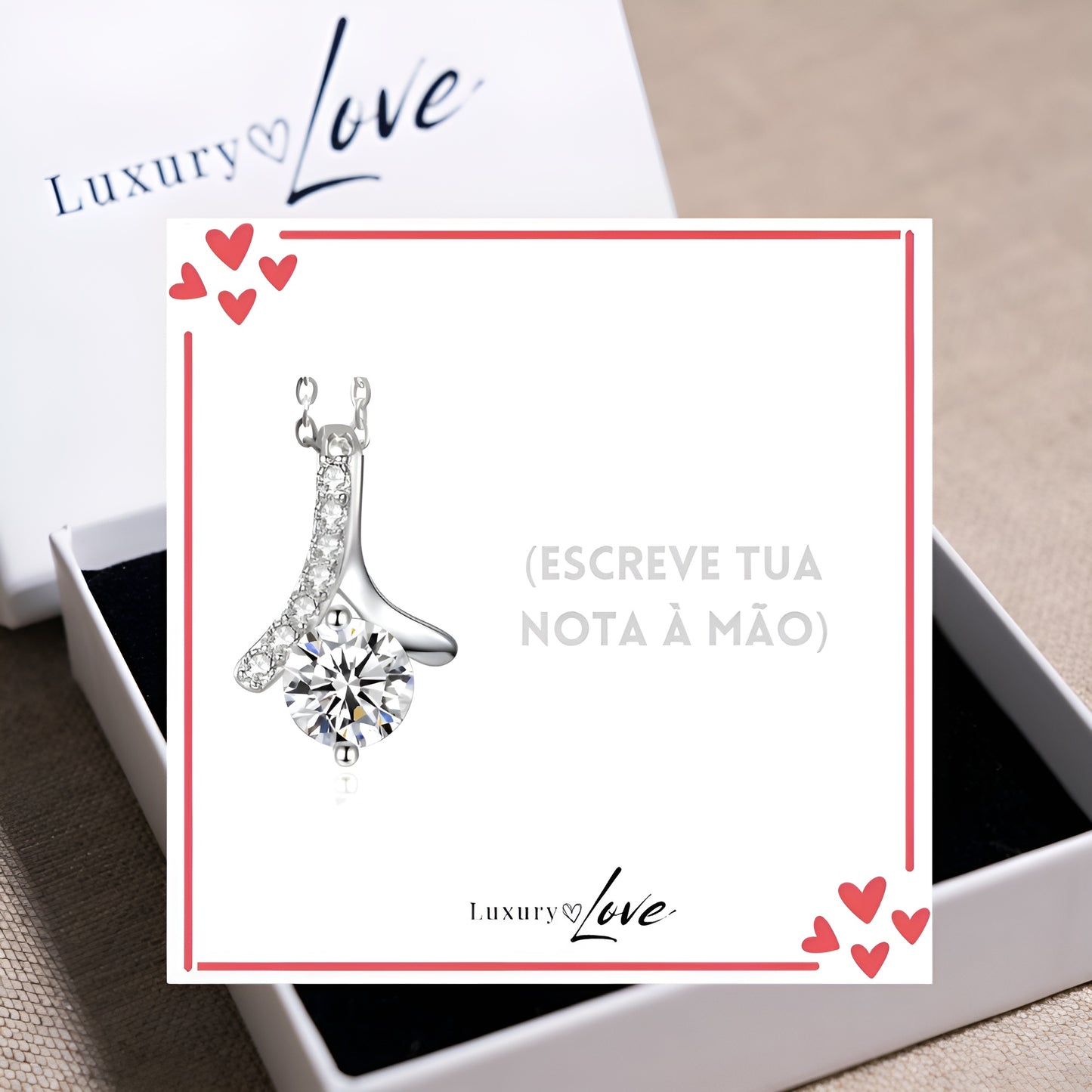 Colar Flor da Alma™ para a minha Mãe (com dedicatória especial)