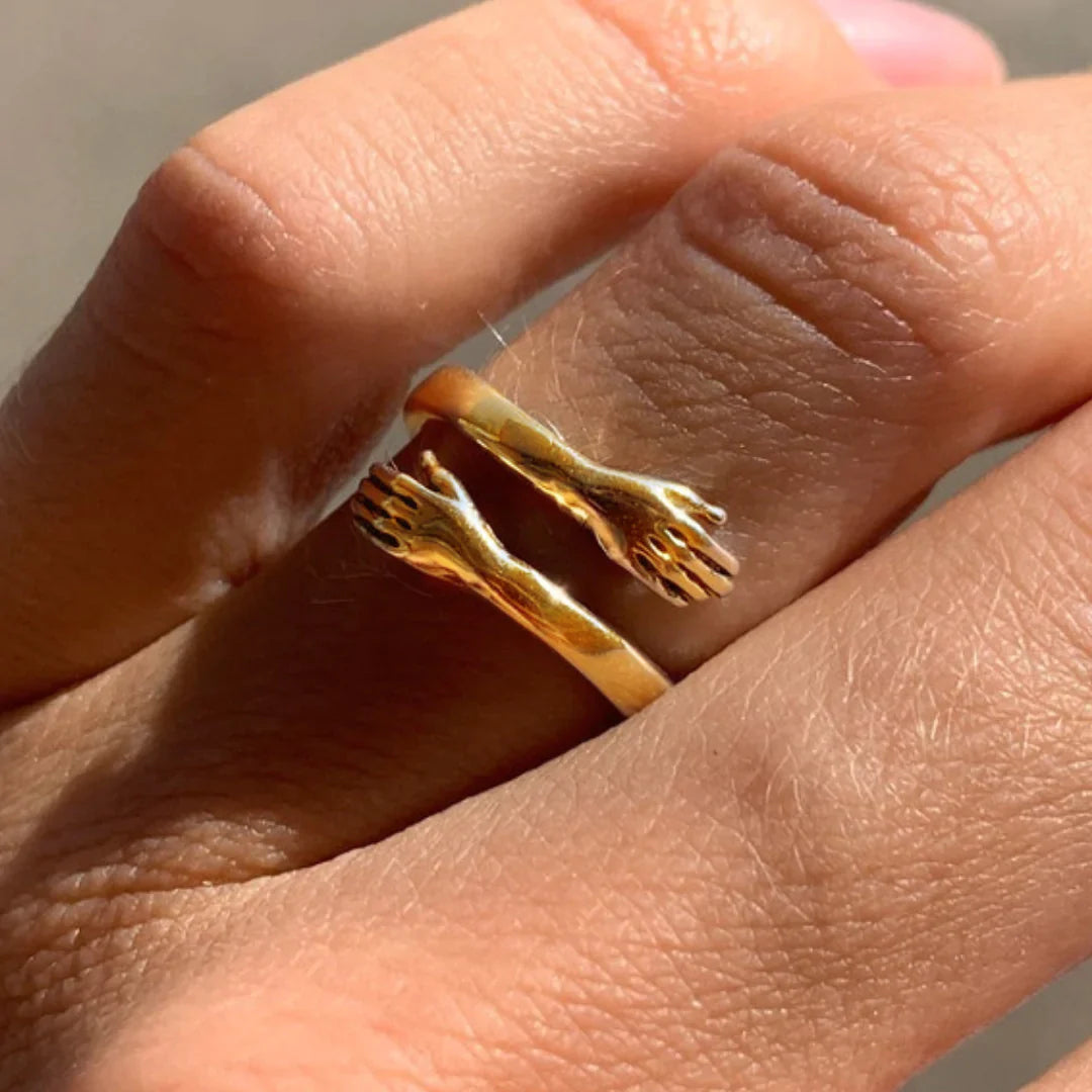 Anel Abraço-Infinity® (dourado)